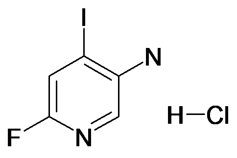 6-Fluoro-4-iodo-pyridin-3-ylamine; hydrochloride