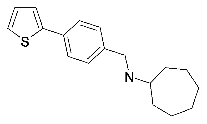 179055-55-1 | MFCD34168945 | Cycloheptyl-(4-thiophen-2-yl-benzyl)-amine | acints