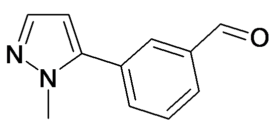 179056-80-5 | MFCD08669913 | 3-(2-Methyl-2H-pyrazol-3-yl)-benzaldehyde | acints