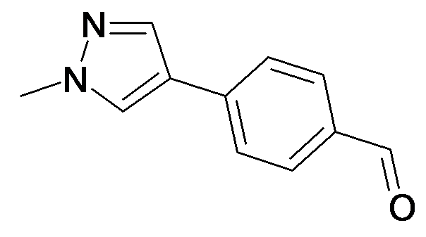 179055-29-9 | MFCD08669908 | 4-(1-Methyl-1H-pyrazol-4-yl)-benzaldehyde | acints