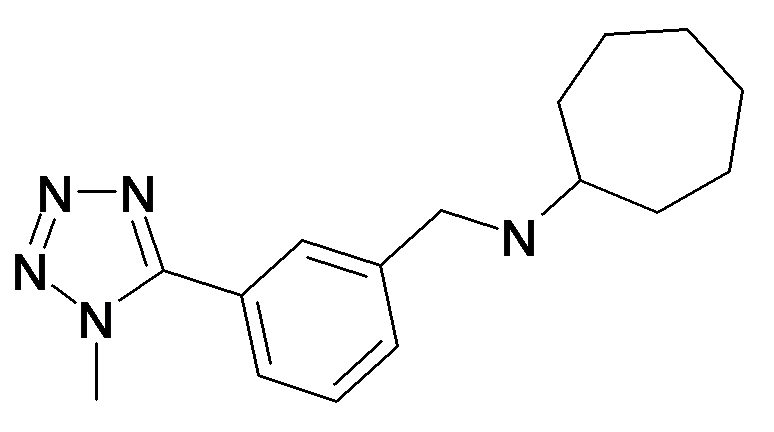 Cycloheptyl-[3-(1-methyl-1H-tetrazol-5-yl)-benzyl]-amine
