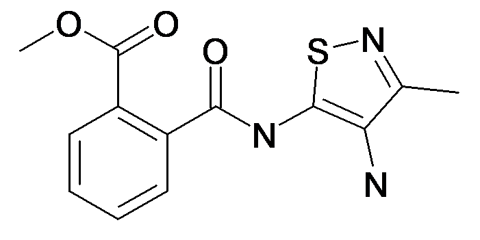 MFCD34168984 | N-(4-Amino-3-methyl-isothiazol-5-yl)-phthalamic acid methyl ester | acints