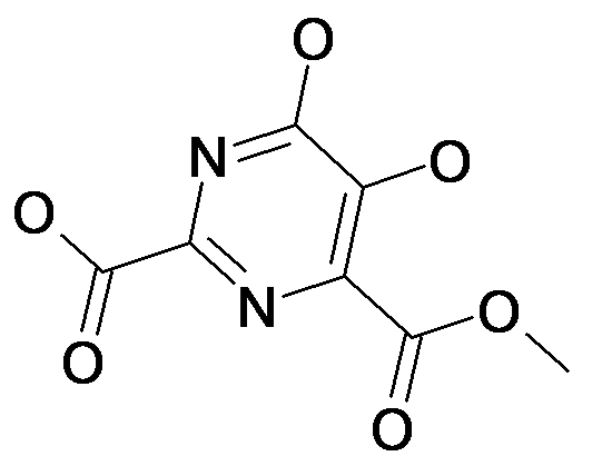 5,6-Dihydroxy-pyrimidine-2,4-dicarboxylic acid 4-methyl ester