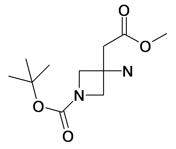 3-Amino-3-methoxycarbonylmethyl-azetidine-1-carboxylic acid tert-butyl ester