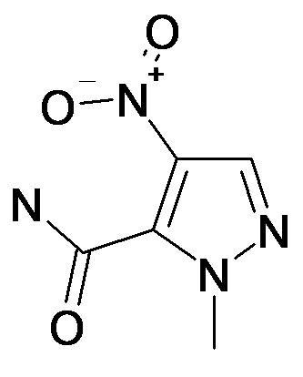 2-Methyl-4-nitro-2H-pyrazole-3-carboxylic acid amide