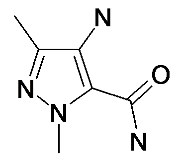 4-Amino-2,5-dimethyl-2H-pyrazole-3-carboxylic acid amide