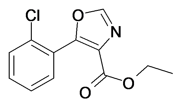 MFCD00105346 | 5-(2-Chloro-phenyl)-oxazole-4-carboxylic acid ethyl ester | acints