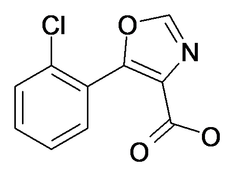 255876-53-0 | MFCD01934491 | 5-(2-Chloro-phenyl)-oxazole-4-carboxylic acid | acints