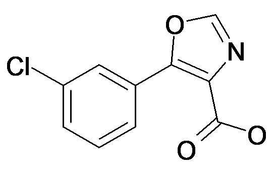 5-(3-Chloro-phenyl)-oxazole-4-carboxylic acid