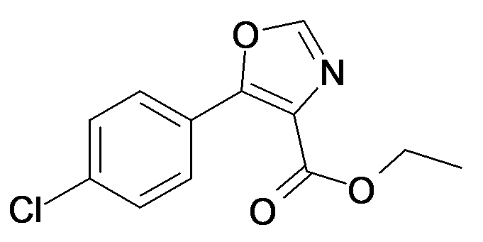 143659-14-7 | MFCD00085064 | 5-(4-Chloro-phenyl)-oxazole-4-carboxylic acid ethyl ester | acints