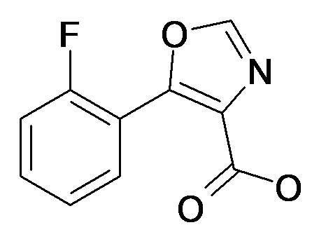 347187-18-2 | MFCD07376192 | 5-(2-Fluoro-phenyl)-oxazole-4-carboxylic acid | acints