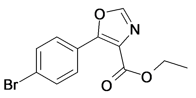 127919-32-8 | MFCD02179427 | 5-(4-Bromo-phenyl)-oxazole-4-carboxylic acid ethyl ester | acints