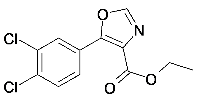MFCD16426788 | 5-(3,4-Dichloro-phenyl)-oxazole-4-carboxylic acid ethyl ester | acints