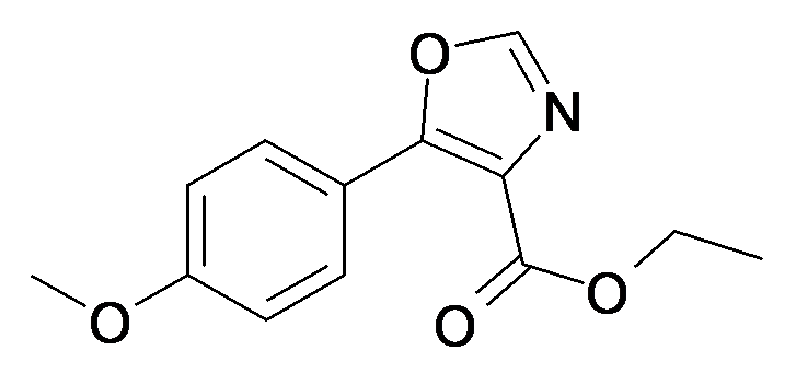 MFCD01934487 | 5-(4-Methoxy-phenyl)-oxazole-4-carboxylic acid ethyl ester | acints