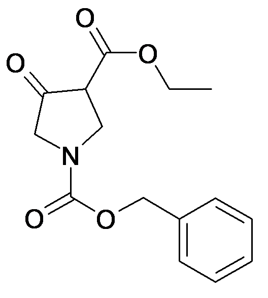 51814-19-8 | MFCD09878816 | 4-Oxo-pyrrolidine-1,3-dicarboxylic acid 1-benzyl ester 3-ethyl ester | acints