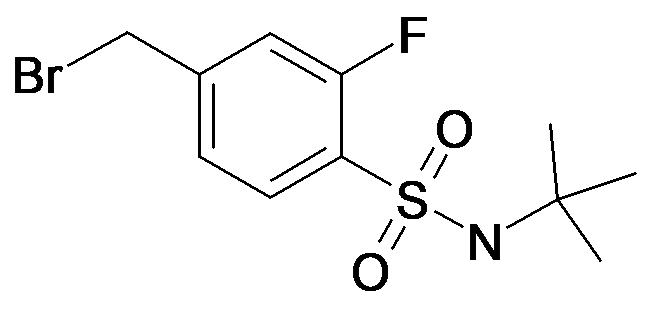 415679-06-0 | MFCD25963325 | 4-Bromomethyl-N-tert-butyl-2-fluoro-benzenesulfonamide | acints