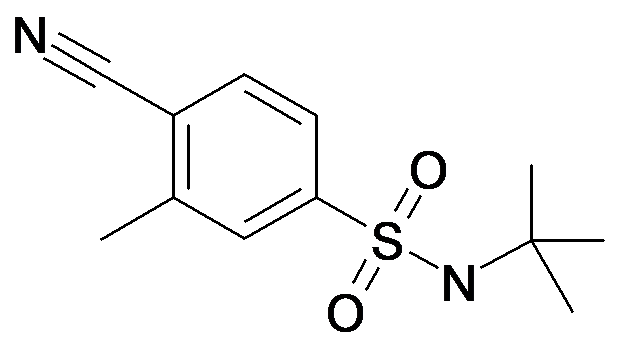 N-tert-Butyl-4-cyano-3-methyl-benzenesulfonamide