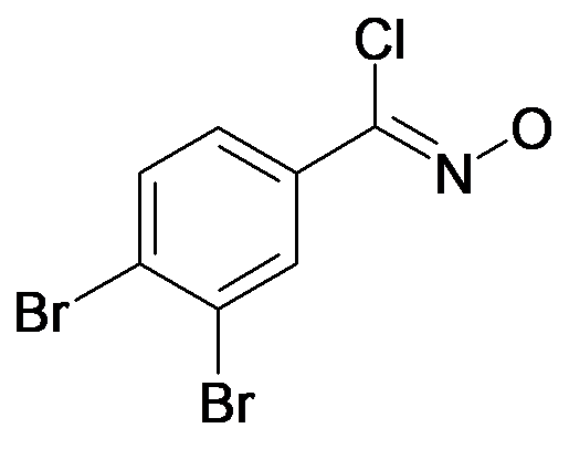 3,4-DIBROMO-N-HYDROXYBENZENE-1-CARBONIMIDOYL CHLORIDE