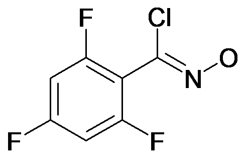 2,4,6-TRIFLUORO-N-HYDROXYBENZENECARBOXIMIDOYL CHLORIDE