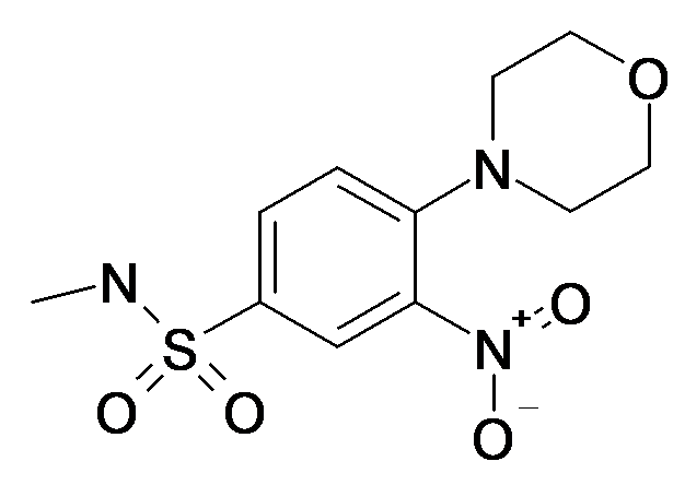 N-Methyl-4-morpholin-4-yl-3-nitro-benzenesulfonamide