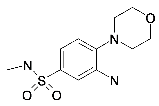 3-Amino-N-methyl-4-morpholin-4-yl-benzenesulfonamide