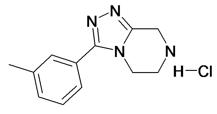 3-m-Tolyl-5,6,7,8-tetrahydro-[1,2,4]triazolo[4,3-a]pyrazine; hydrochloride | acints
