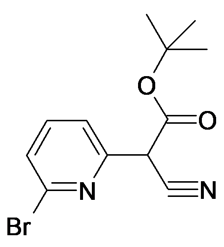 (6-Bromo-pyridin-2-yl)-cyano-acetic acid tert-butyl ester