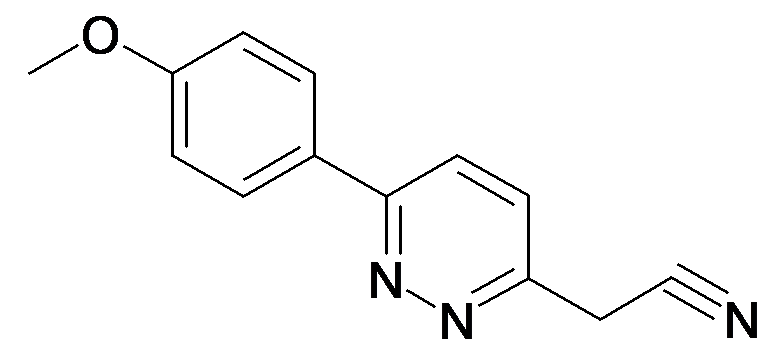 [6-(4-Methoxy-phenyl)-pyridazin-3-yl]-acetonitrile