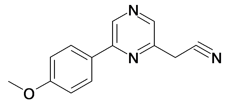 [6-(4-Methoxy-phenyl)-pyrazin-2-yl]-acetonitrile