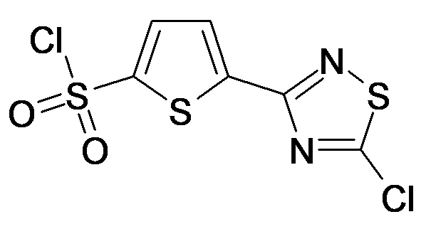 5-(5-Chloro-[1,2,4]thiadiazol-3-yl)-thiophene-2-sulfonyl chloride