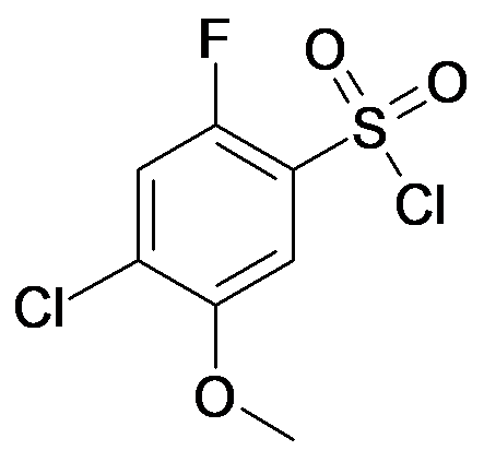 4-Chloro-2-fluoro-5-methoxy-benzenesulfonyl chloride