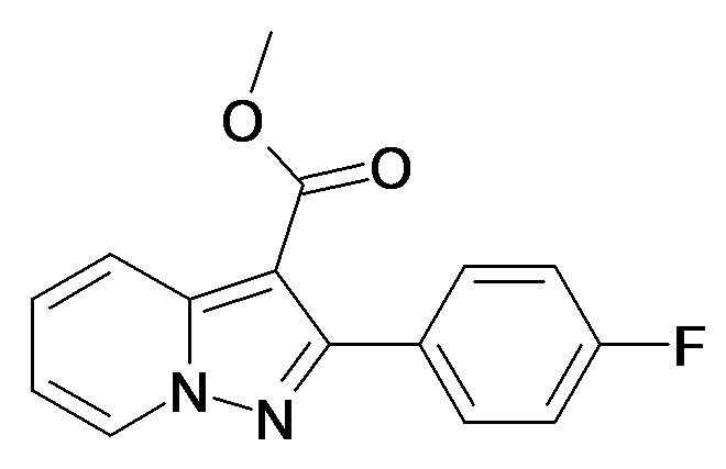 2-(4-Fluoro-phenyl)-pyrazolo[1,5-a]pyridine-3-carboxylic acid methyl ester