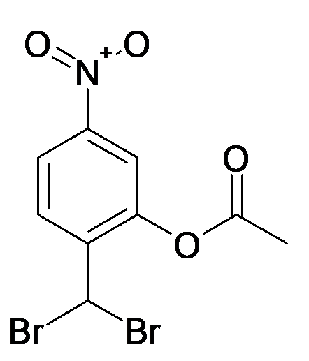 Acetic acid 2-dibromomethyl-5-nitro-phenyl ester