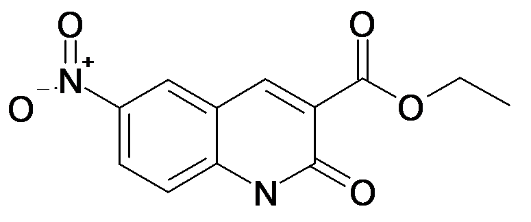 6-Nitro-2-oxo-1,2-dihydro-quinoline-3-carboxylic acid ethyl ester