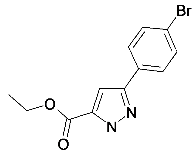 5-(4-Bromo-phenyl)-2H-pyrazole-3-carboxylic acid ethyl ester