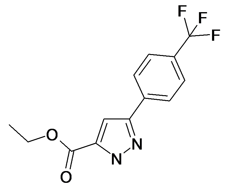 639784-60-4 | MFCD09749421 | 5-(4-Trifluoromethyl-phenyl)-2H-pyrazole-3-carboxylic acid ethyl ester