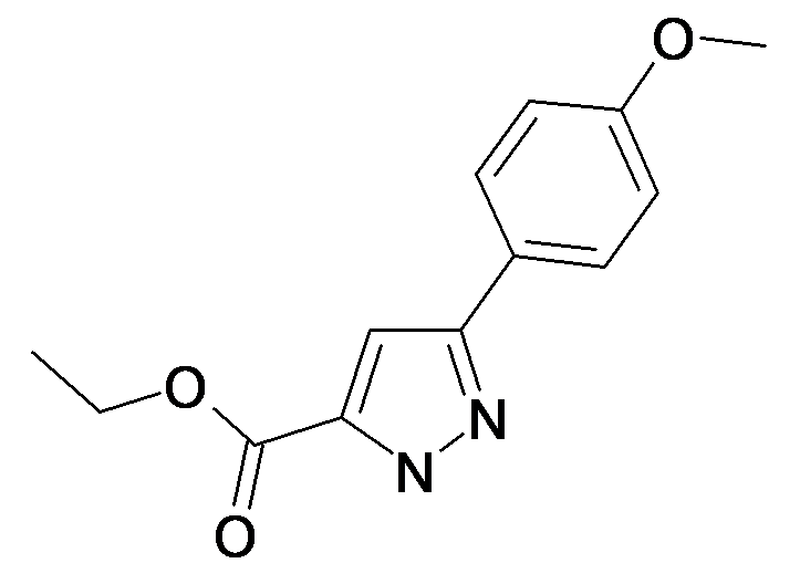 229015-76-3 | MFCD04170369 | 5-(4-Methoxy-phenyl)-2H-pyrazole-3-carboxylic acid ethyl ester