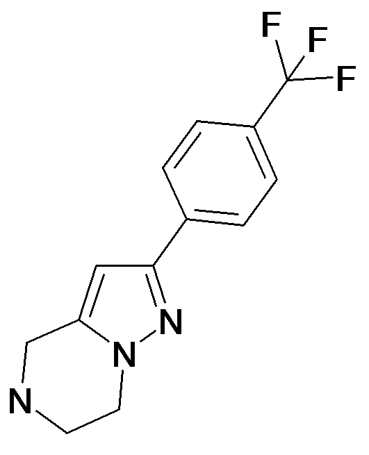 1956326-56-9 | MFCD27922447 | 2-(4-Trifluoromethyl-phenyl)-4,5,6,7-tetrahydro-pyrazolo[1,5-a]pyrazine