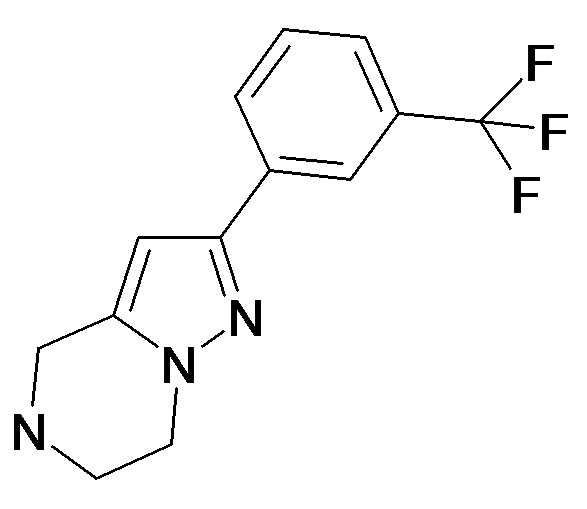 2-(3-Trifluoromethyl-phenyl)-4,5,6,7-tetrahydro-pyrazolo[1,5-a]pyrazine