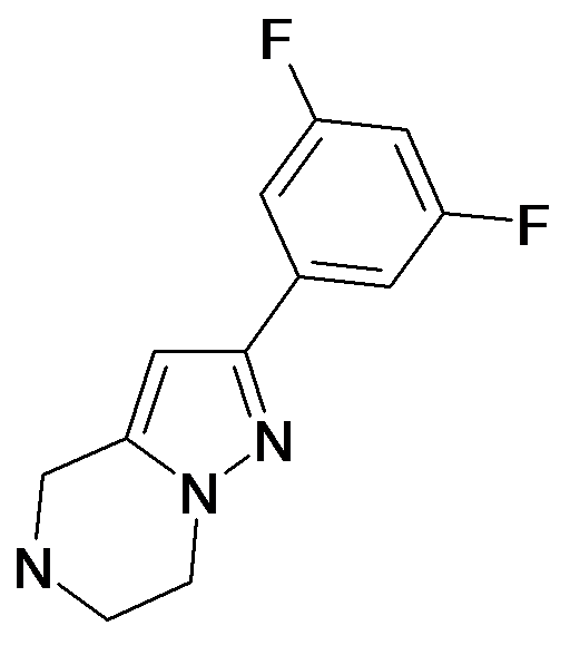 2-(3,5-Difluoro-phenyl)-4,5,6,7-tetrahydro-pyrazolo[1,5-a]pyrazine