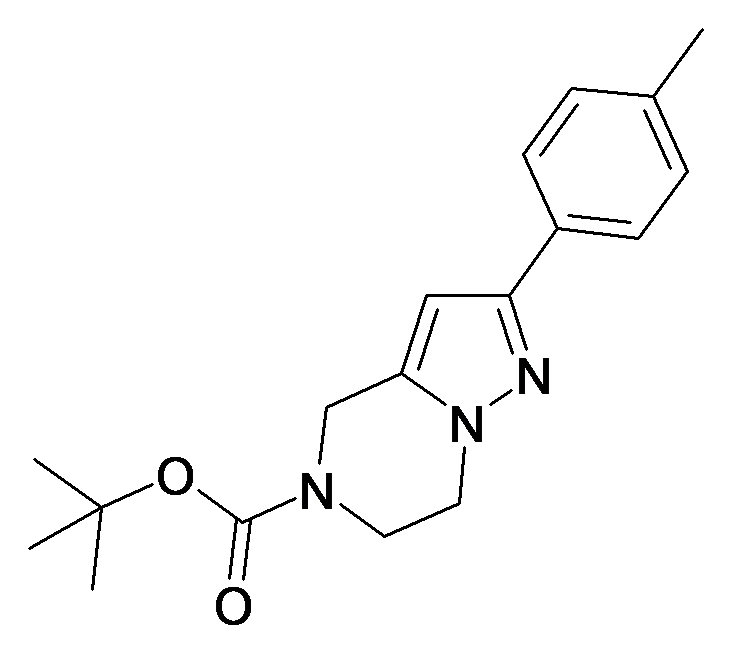 2-p-Tolyl-6,7-dihydro-4H-pyrazolo[1,5-a]pyrazine-5-carboxylic acid tert-butyl ester