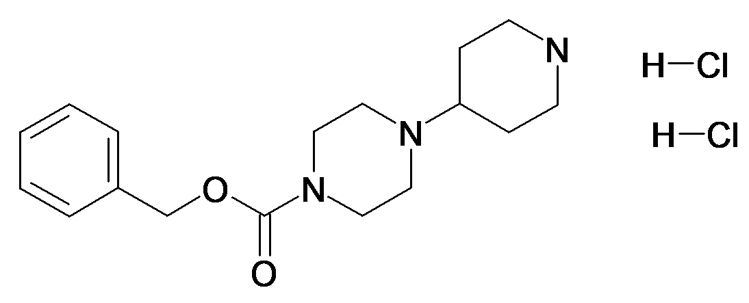 4-Piperidin-4-yl-piperazine-1-carboxylic acid benzyl ester; dihydrochloride