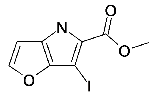 6-Iodo-4H-furo[3,2-b]pyrrole-5-carboxylic acid methyl ester