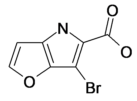 6-Bromo-4H-furo[3,2-b]pyrrole-5-carboxylic acid