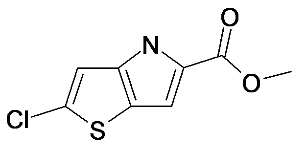 2-Chloro-4H-thieno[3,2-b]pyrrole-5-carboxylic acid methyl ester
