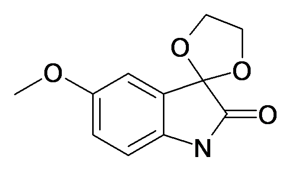 5'-methoxyspiro[[1,3]dioxolane-2,3'-indolin]-2'-one