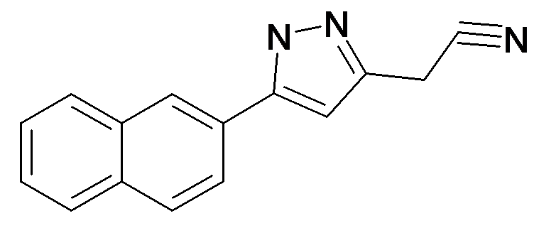 (5-Naphthalen-2-yl-1H-pyrazol-3-yl)-acetonitrile