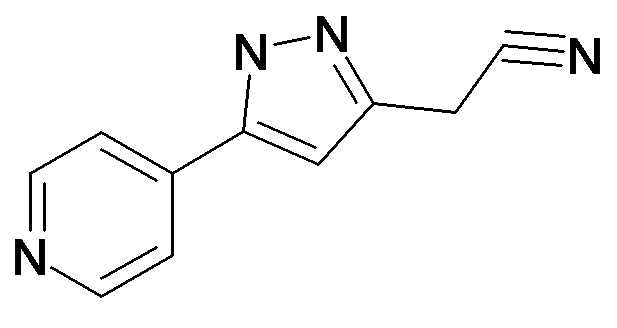 (5-Pyridin-4-yl-1H-pyrazol-3-yl)-acetonitrile