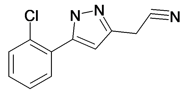 [5-(2-Chloro-phenyl)-1H-pyrazol-3-yl]-acetonitrile