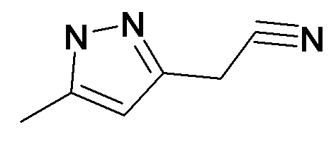 MFCD28137850 | (5-Methyl-1H-pyrazol-3-yl)-acetonitrile
